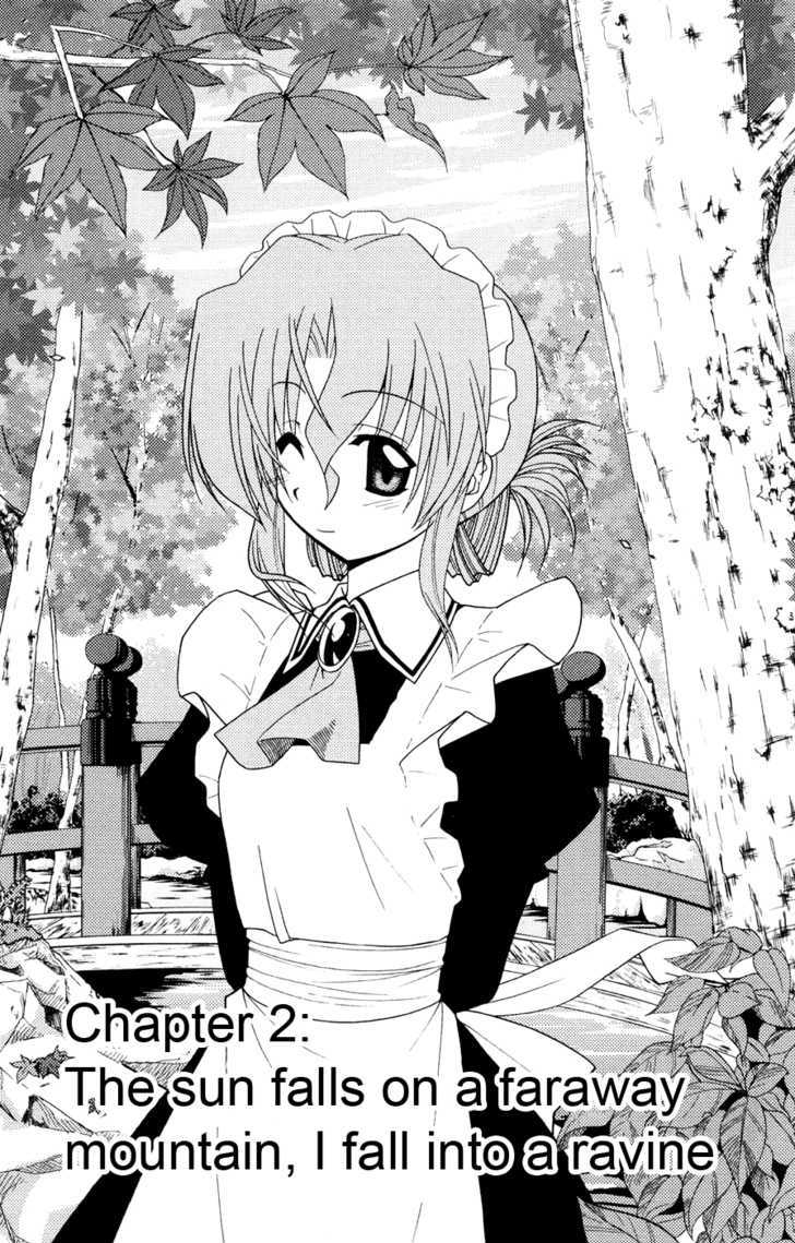 Hayate no Gotoku! Chapter 153 page 1 - Chapter 153 : A Sun Went Down Behind the Distant Mountain and Also Down into th...
