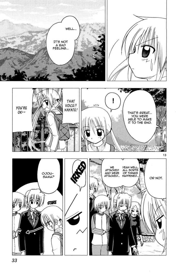 Hayate no Gotoku! Chapter 153 page 13 - Chapter 153 : A Sun Went Down Behind the Distant Mountain and Also Down into th...