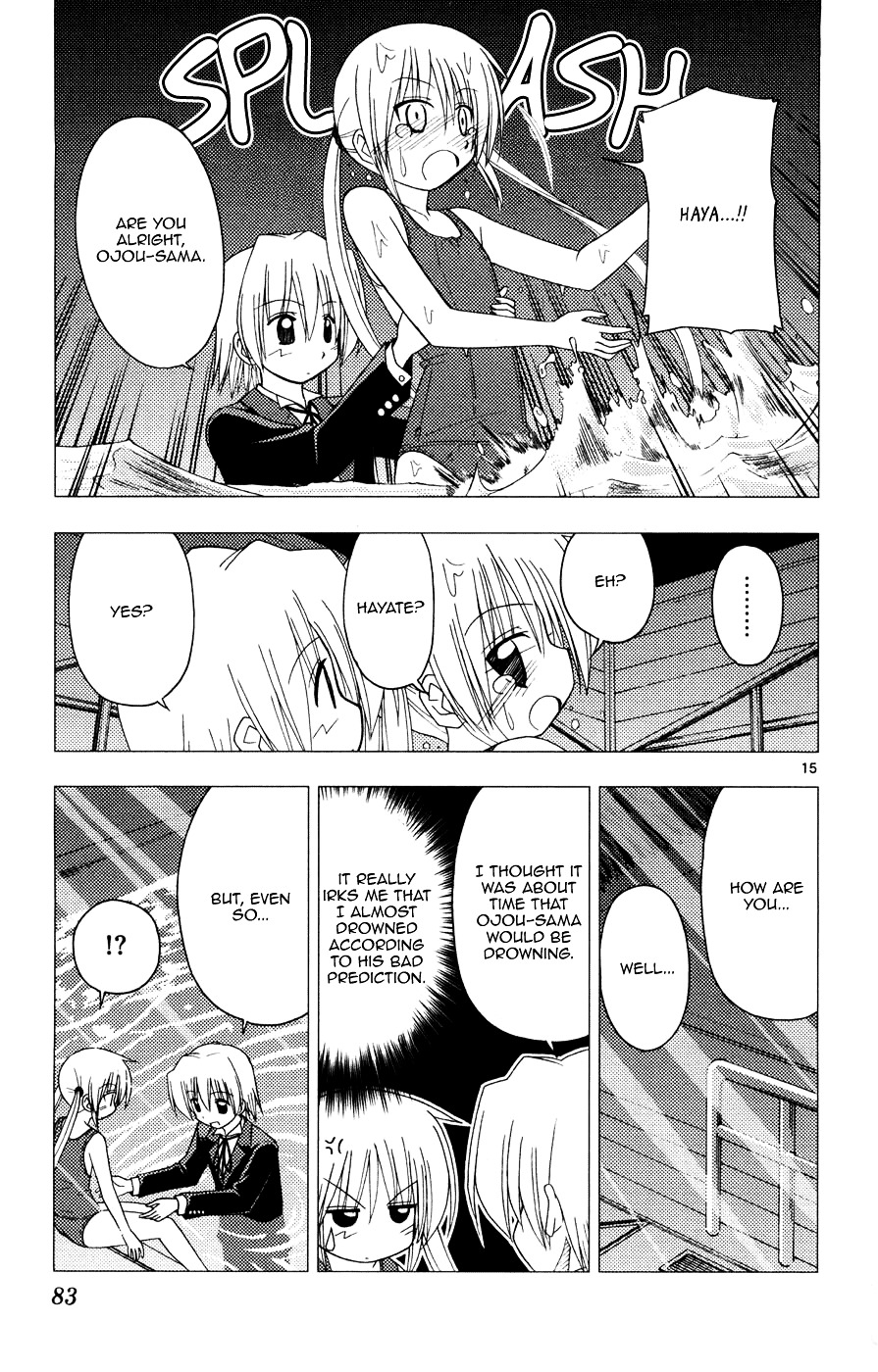 Hayate no Gotoku! Chapter 156 page 15 - Chapter 156 : I Can't Sleep At 2AM, I'll Destroy The Door Because Of A Splinter
