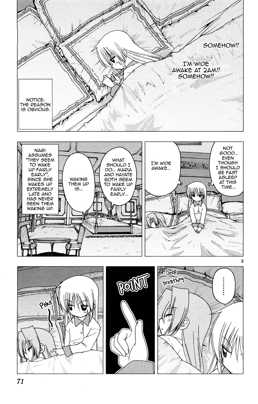 Hayate no Gotoku! Chapter 156 page 3 - Chapter 156 : I Can't Sleep At 2AM, I'll Destroy The Door Because Of A Splinter