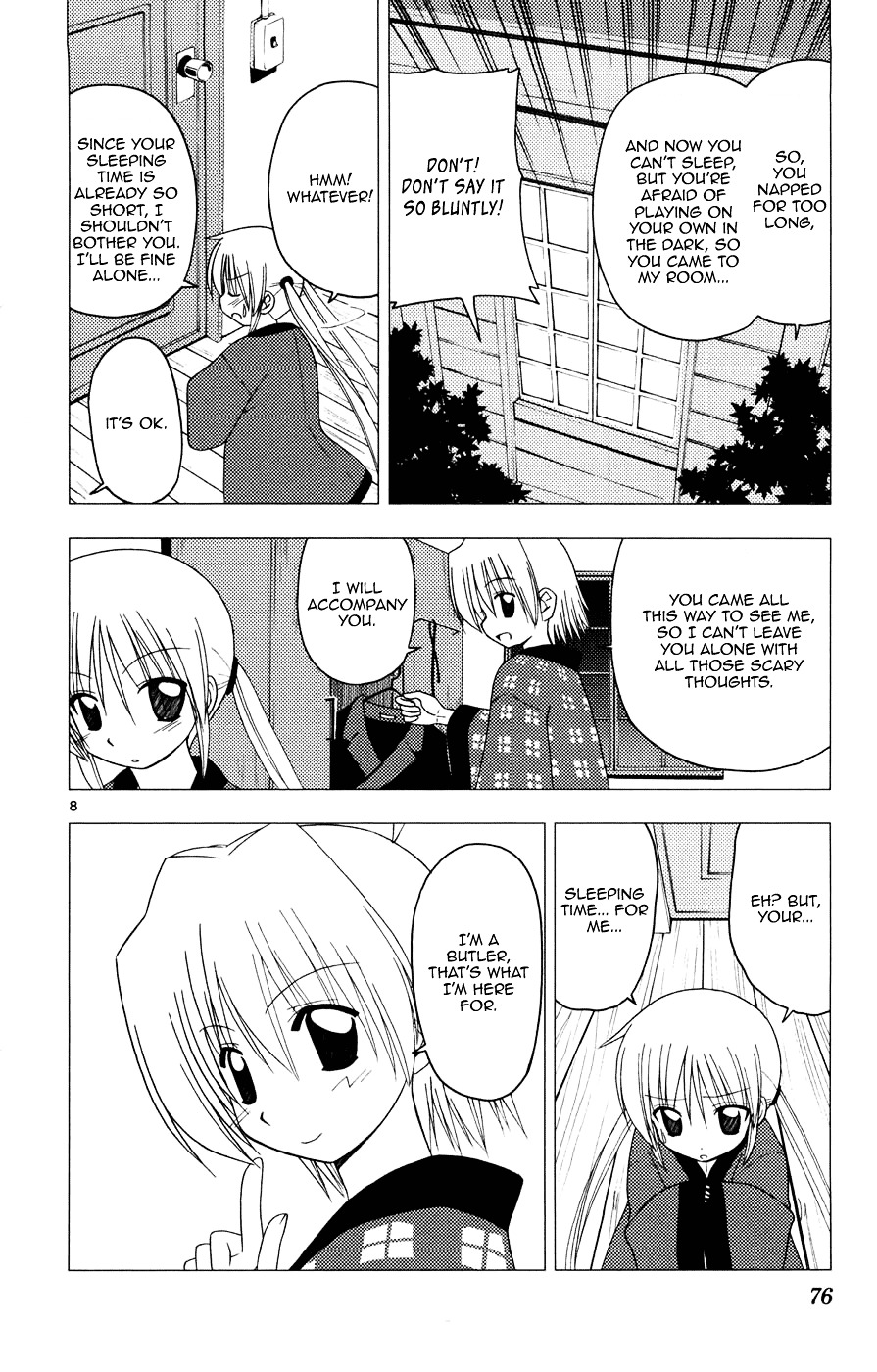 Hayate no Gotoku! Chapter 156 page 8 - Chapter 156 : I Can't Sleep At 2AM, I'll Destroy The Door Because Of A Splinter