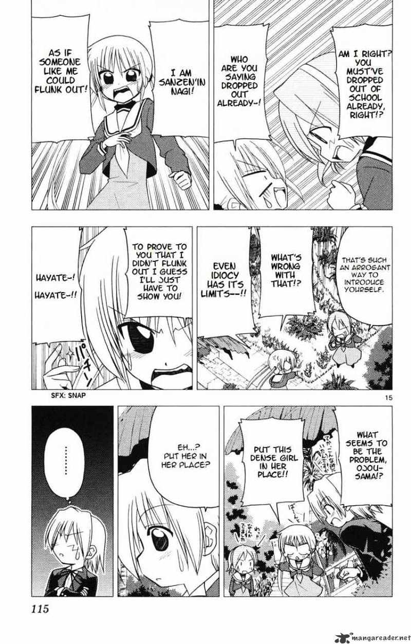 Hayate no Gotoku! Chapter 158 page 15 - Chapter 158 : Actually, High School Life is Considerably Different From What You'd Think