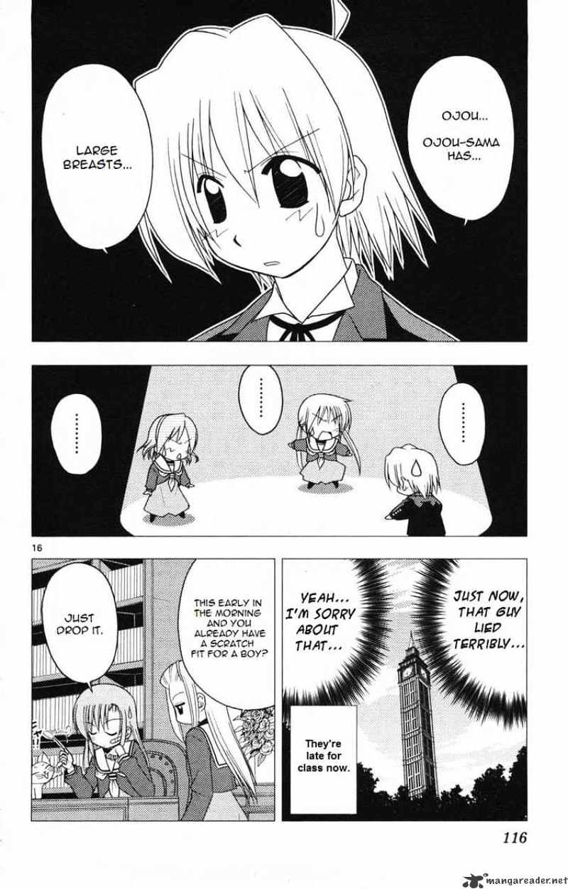Hayate no Gotoku! Chapter 158 page 16 - Chapter 158 : Actually, High School Life is Considerably Different From What You'd Think
