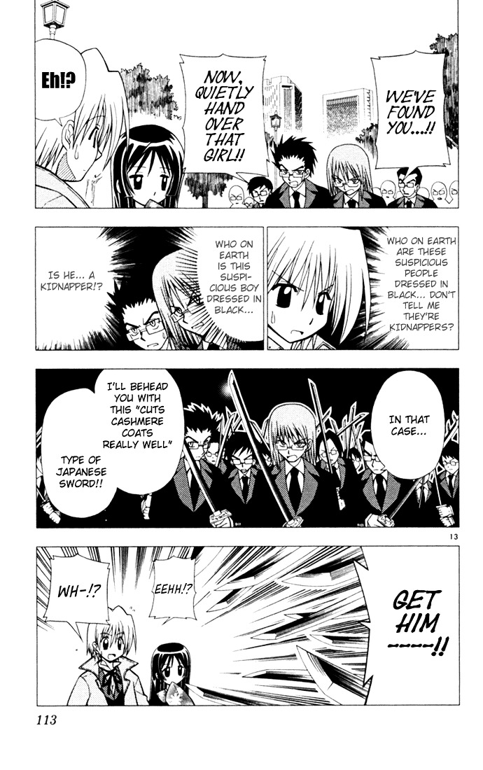 Hayate no Gotoku! Chapter 16 page 13 - Chapter 16 : Careless Kindness Brings Forth Misfortune
