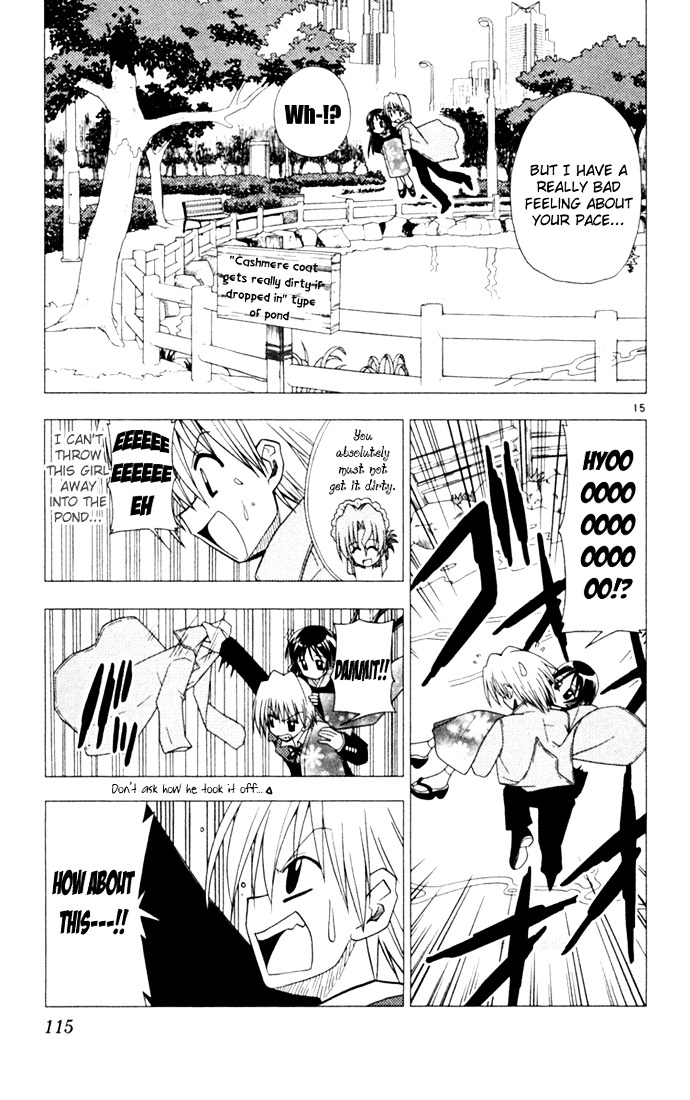 Hayate no Gotoku! Chapter 16 page 15 - Chapter 16 : Careless Kindness Brings Forth Misfortune