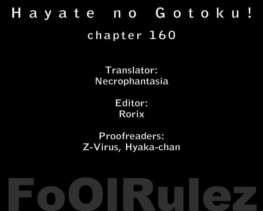 Hayate no Gotoku! Chapter 160 page 17 - Chapter 160 : A Kotatsu Is Superb During a Cold Winter