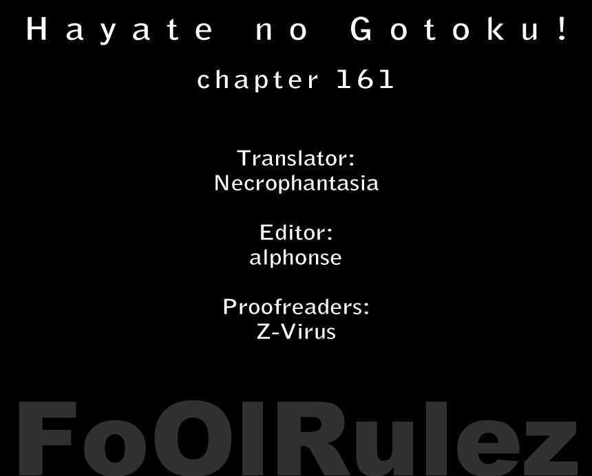 Hayate no Gotoku! Chapter 161 page 19 - Chapter 161 : It's true that my New Year's gifts have disappeared. but my memories will never disappear.