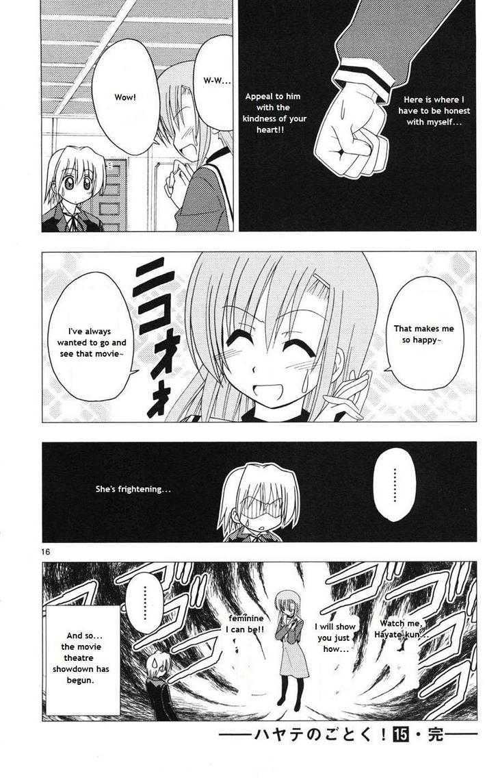 Hayate no Gotoku! Chapter 162 page 15 - Chapter 162 : You Know the DS Game That Lets You Practice How to Smile? Maybe Y...
