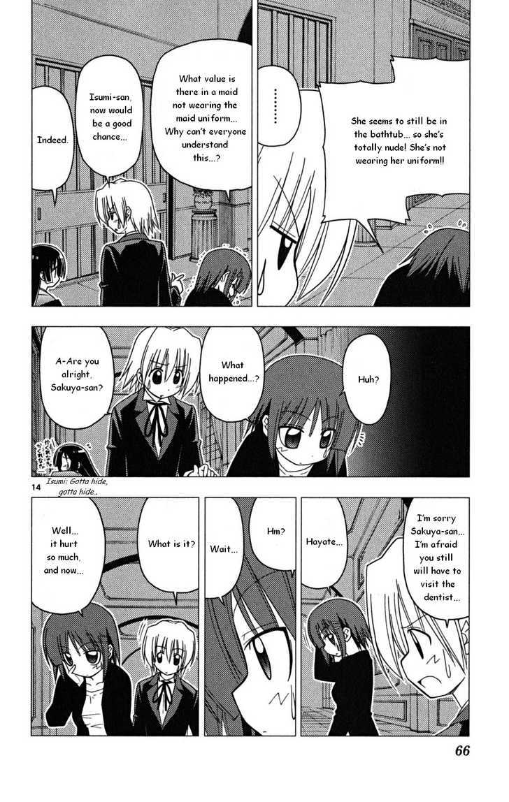 Hayate no Gotoku! Chapter 166 page 14 - Chapter 166 : I Can Straighten You Out