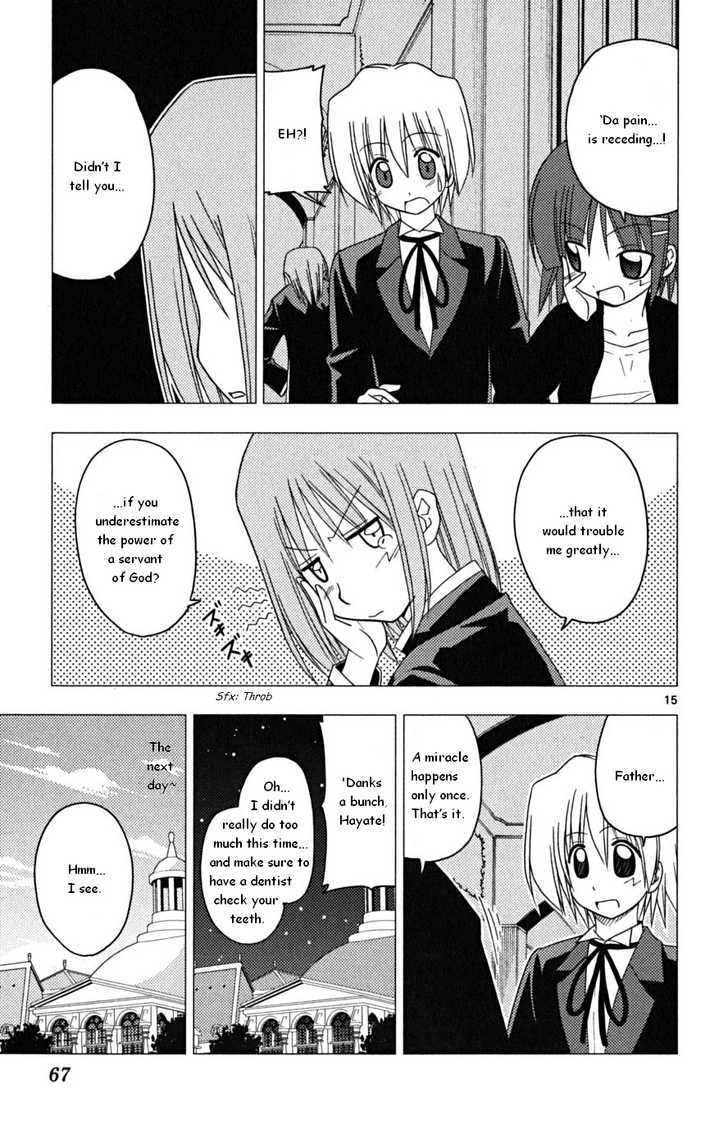 Hayate no Gotoku! Chapter 166 page 15 - Chapter 166 : I Can Straighten You Out