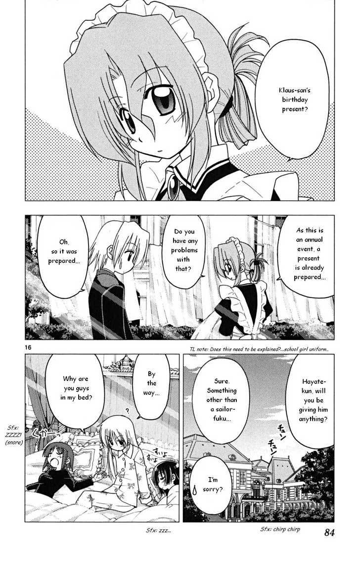 Hayate no Gotoku! Chapter 167 page 16 - Chapter 167 : Enough Is Enough for an Unforgettable Memory