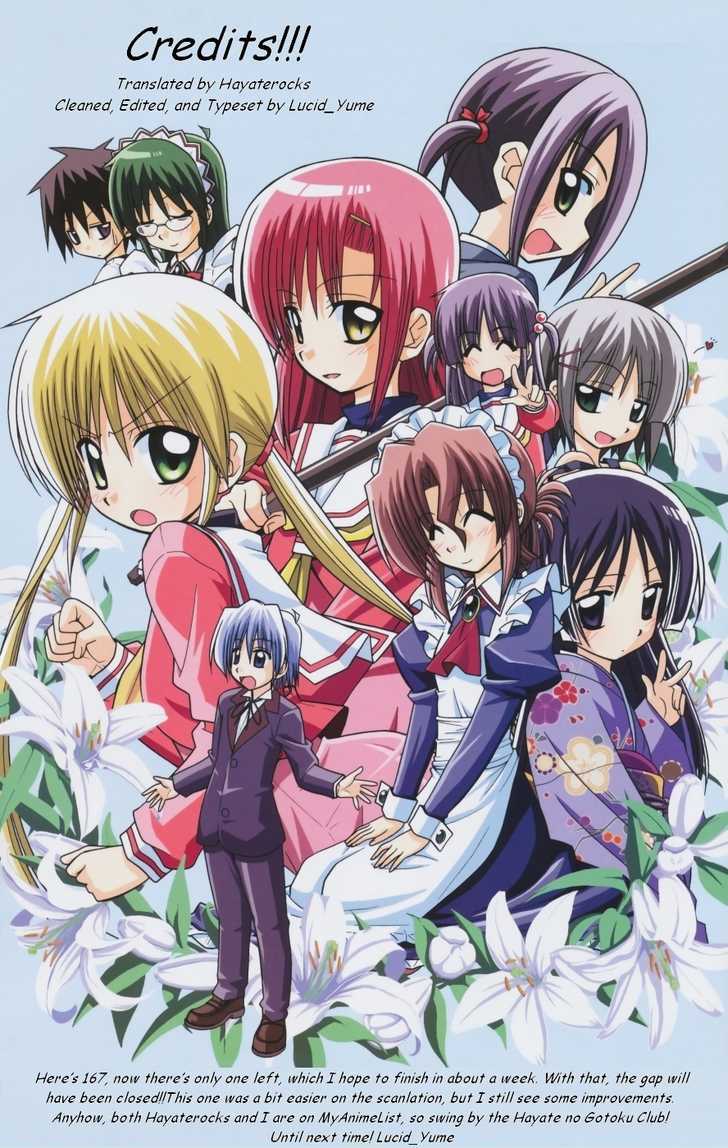 Hayate no Gotoku! Chapter 167 page 17 - Chapter 167 : Enough Is Enough for an Unforgettable Memory