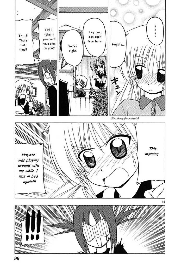 Hayate no Gotoku! Chapter 168 page 15 - Chapter 168 : When You're Tired, Take A Nap. Then Try Your Best.