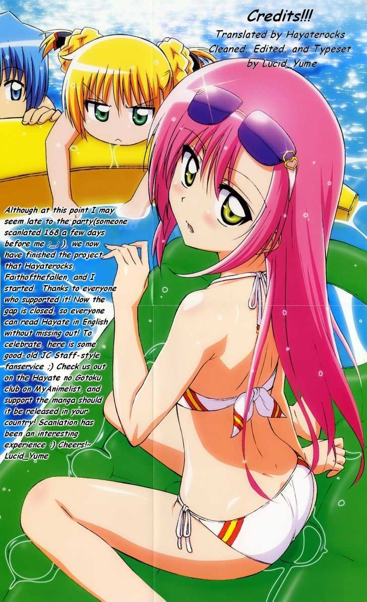 Hayate no Gotoku! Chapter 168 page 17 - Chapter 168 : When You're Tired, Take A Nap. Then Try Your Best.