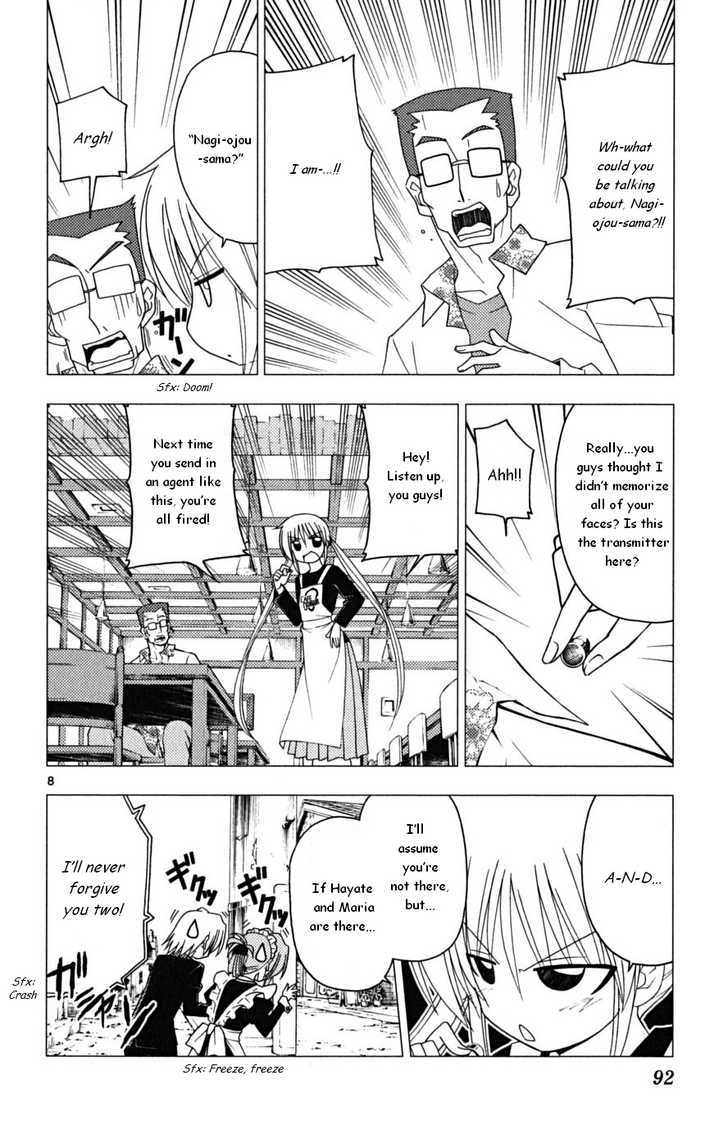 Hayate no Gotoku! Chapter 168 page 8 - Chapter 168 : When You're Tired, Take A Nap. Then Try Your Best.
