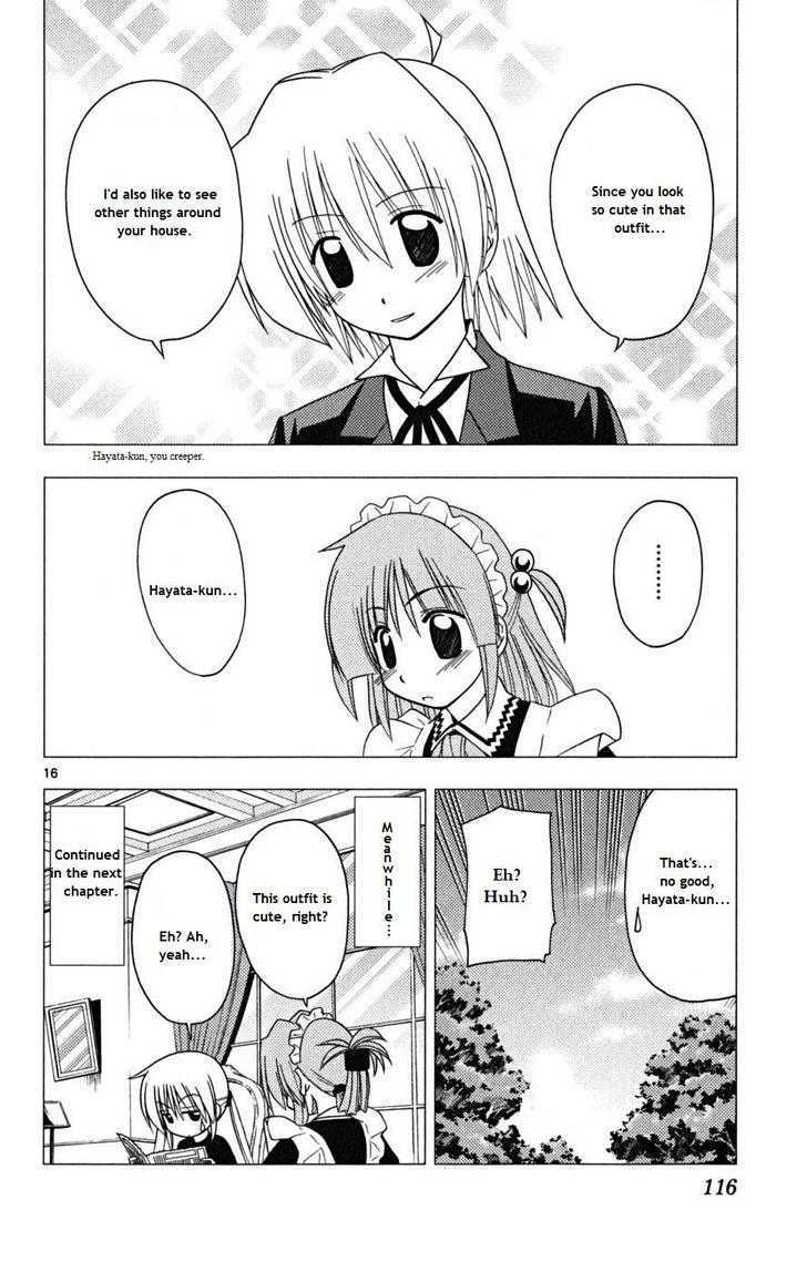 Hayate no Gotoku! Chapter 169 page 15 - Chapter 169 : Even if You Saw It, It's Very Important to Pretend You Didn't