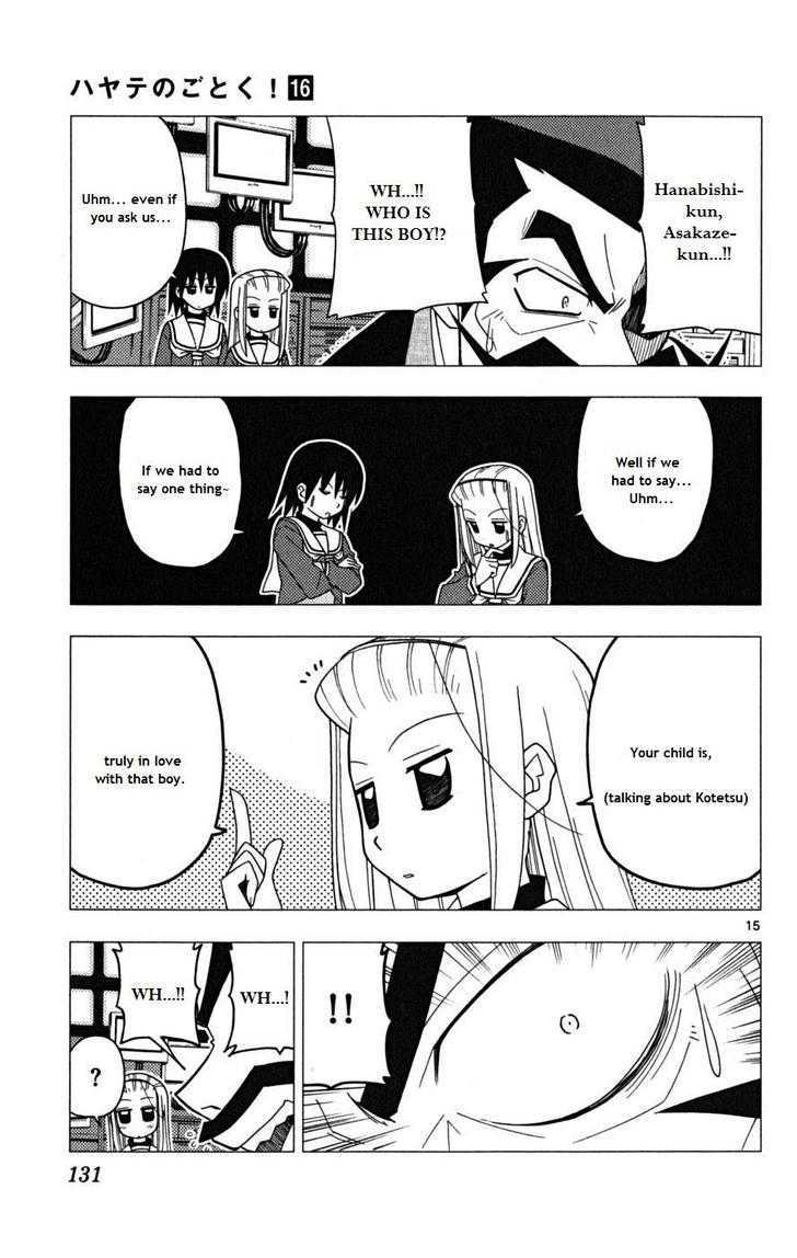 Hayate no Gotoku! Chapter 170 page 15 - Chapter 170 : 'Asano-san, You Meant That in a Good Way, Right?' 'Of Course!' Misunderstandings Tend to Occur, Kamiâ˜†Star!