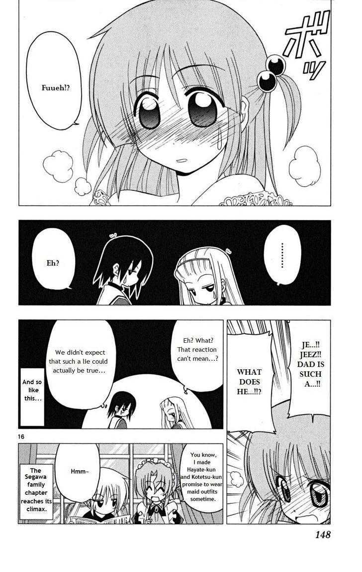 Hayate no Gotoku! Chapter 171 page 16 - Chapter 171 : Snakes Come Out When Bushes Are Poked at. Corpses Among Other Things Also Appear. It is Not a Good Thing