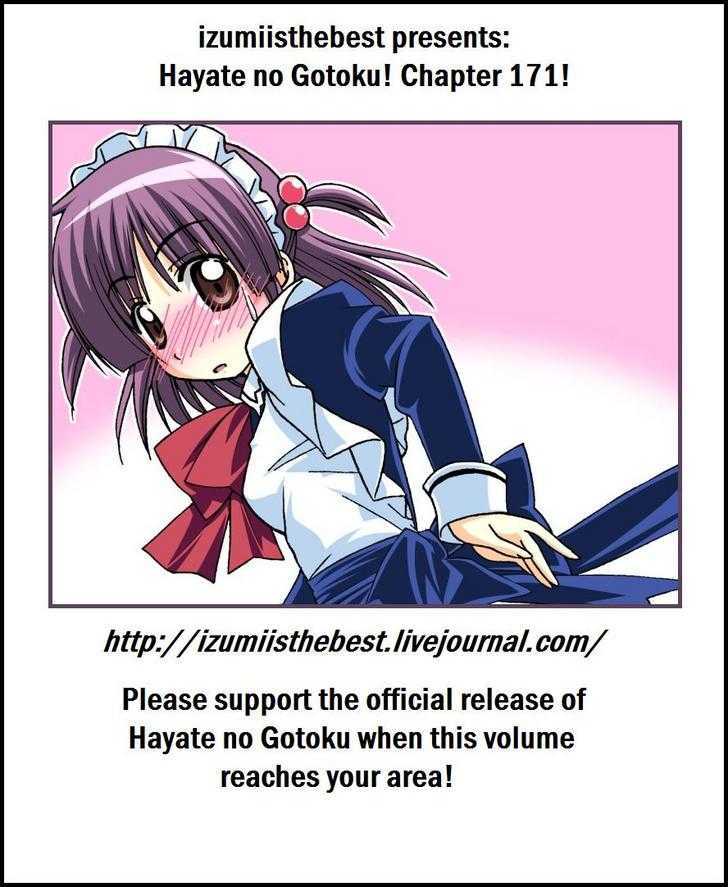 Hayate no Gotoku! Chapter 171 page 17 - Chapter 171 : Snakes Come Out When Bushes Are Poked at. Corpses Among Other Things Also Appear. It is Not a Good Thing