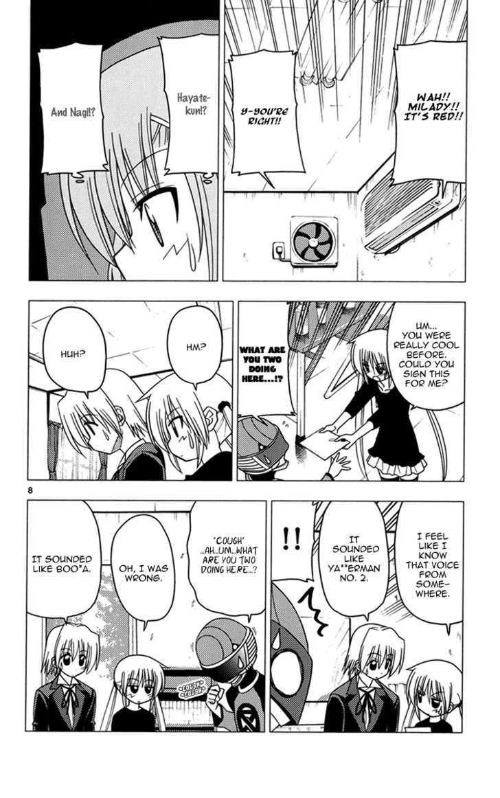Hayate no Gotoku! Chapter 176 page 9 - Chapter 176 : Because She's a Hero, She Can't Show Anyone The Sweat and Tears Beneath Her Mask