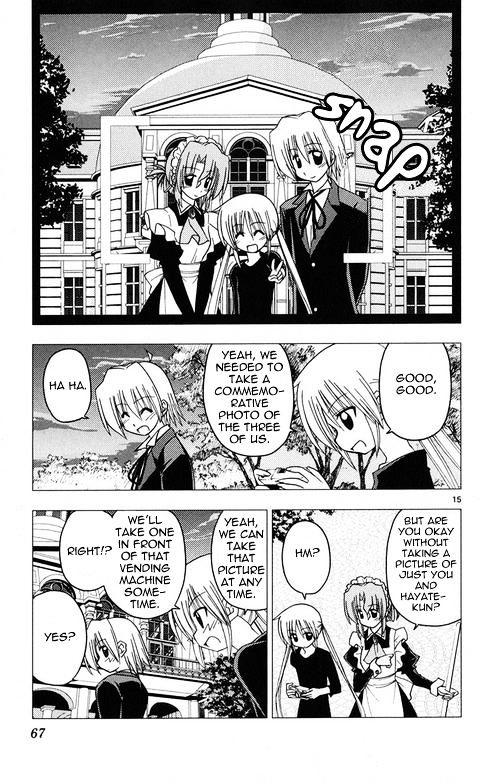 Hayate no Gotoku! Chapter 177 page 15 - Chapter 177 : It's a Machine that Cuts Out a Piece of Time Using Light