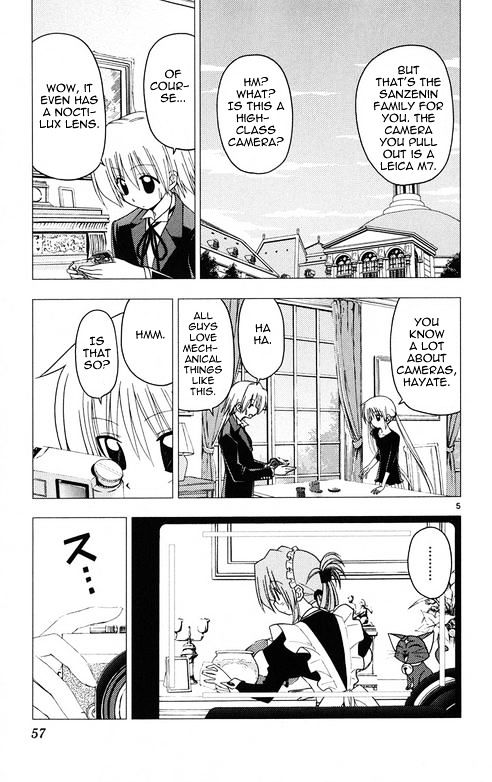 Hayate no Gotoku! Chapter 177 page 5 - Chapter 177 : It's a Machine that Cuts Out a Piece of Time Using Light