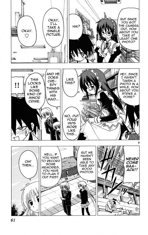 Hayate no Gotoku! Chapter 177 page 9 - Chapter 177 : It's a Machine that Cuts Out a Piece of Time Using Light
