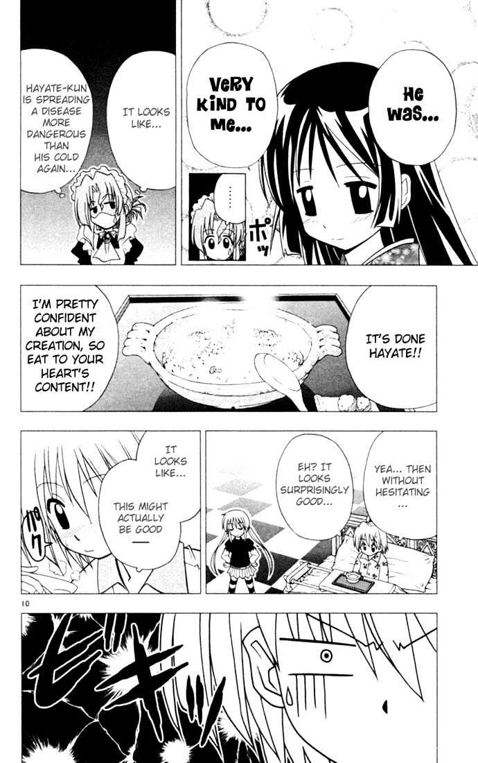 Hayate no Gotoku! Chapter 18 page 10 - Chapter 18 : Even a Fool Catches Cold, So Please Help Me, Nurse Angel, I'm Not...