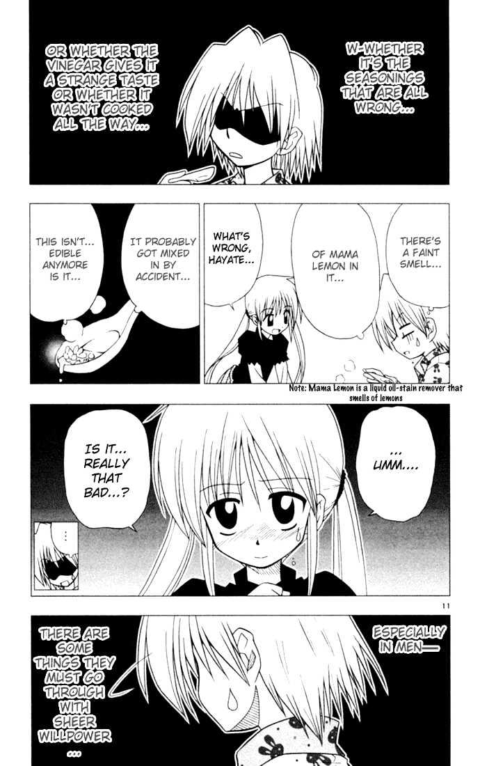 Hayate no Gotoku! Chapter 18 page 11 - Chapter 18 : Even a Fool Catches Cold, So Please Help Me, Nurse Angel, I'm Not...