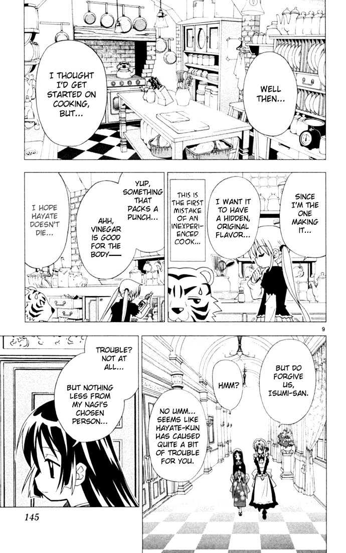 Hayate no Gotoku! Chapter 18 page 9 - Chapter 18 : Even a Fool Catches Cold, So Please Help Me, Nurse Angel, I'm Not...