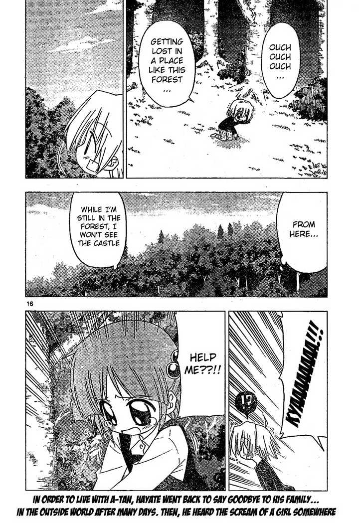 Hayate no Gotoku! Chapter 182 page 16 - Chapter 182 : The End of the World (5): Omen at the End