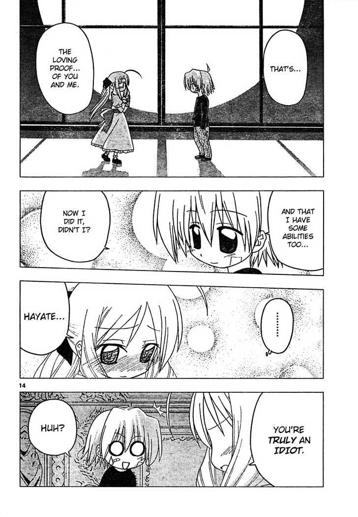 Hayate no Gotoku! Chapter 184 page 14 - Chapter 184 : The End of the World (7): The Love Oath on the Left Hand
