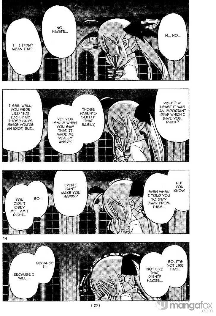 Hayate no Gotoku! Chapter 186 page 14 - Chapter 186 : The End of the World (9): Don't Call Me Anymore
