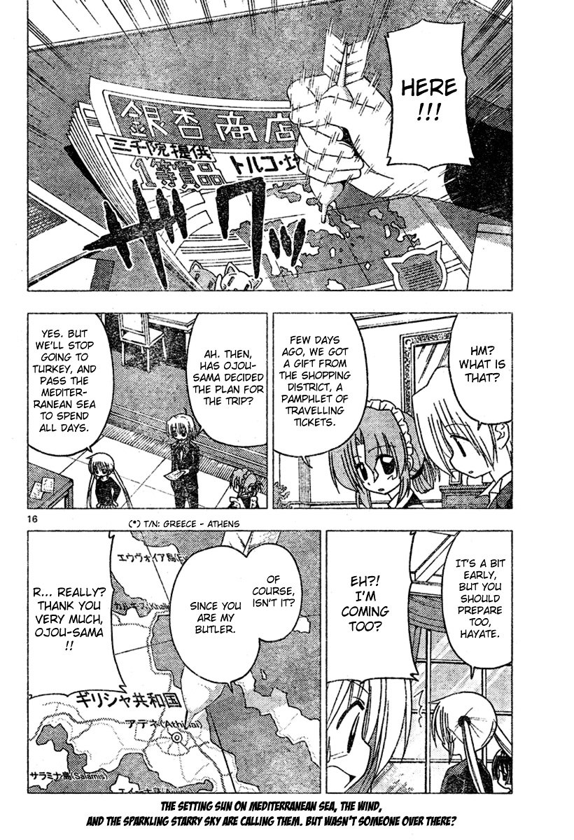 Hayate no Gotoku! Chapter 188 page 16 - Chapter 188 : The Moment for Arranging the Vacation Plan is the Most Enjoyable One