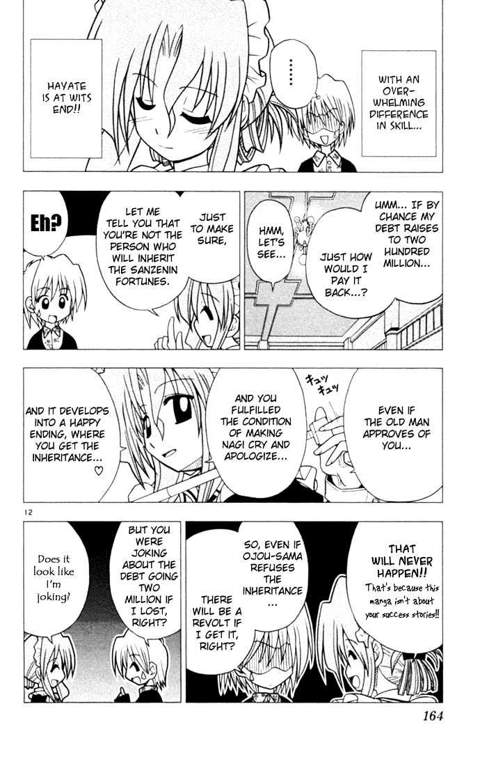 Hayate no Gotoku! Chapter 19 page 12 - Chapter 19 : Night of the Servants