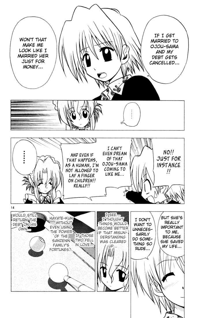 Hayate no Gotoku! Chapter 19 page 14 - Chapter 19 : Night of the Servants