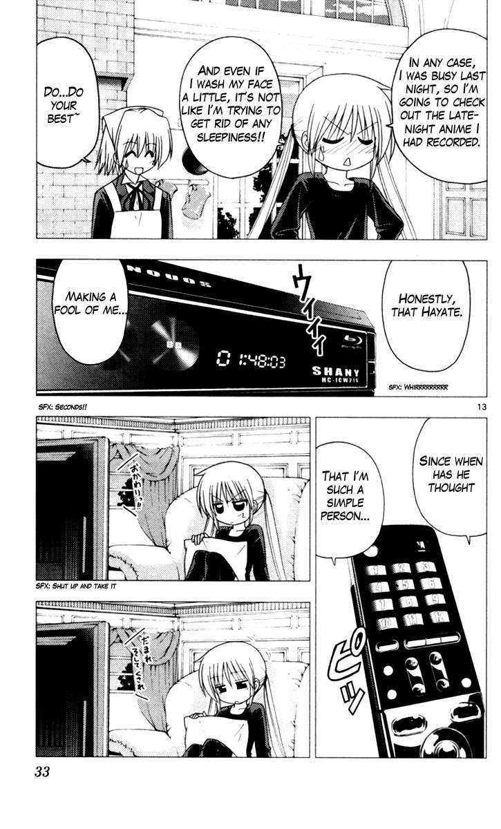 Hayate no Gotoku! Chapter 197 page 13 - Chapter 197 : If You Feel Like You Have Become A Little Greater When You Wake Up Early In The Morning... Then You Are Imagining Things.