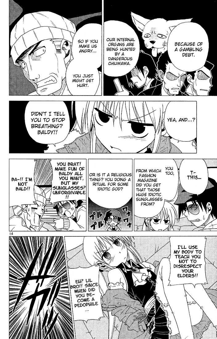Hayate no Gotoku! Chapter 2 page 14 - Chapter 2 : "Unmei" In English Means Destiny