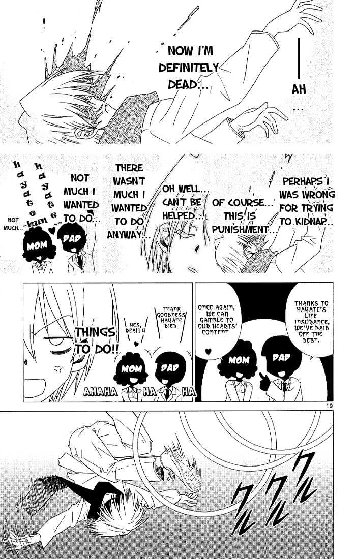 Hayate no Gotoku! Chapter 2 page 19 - Chapter 2 : "Unmei" In English Means Destiny