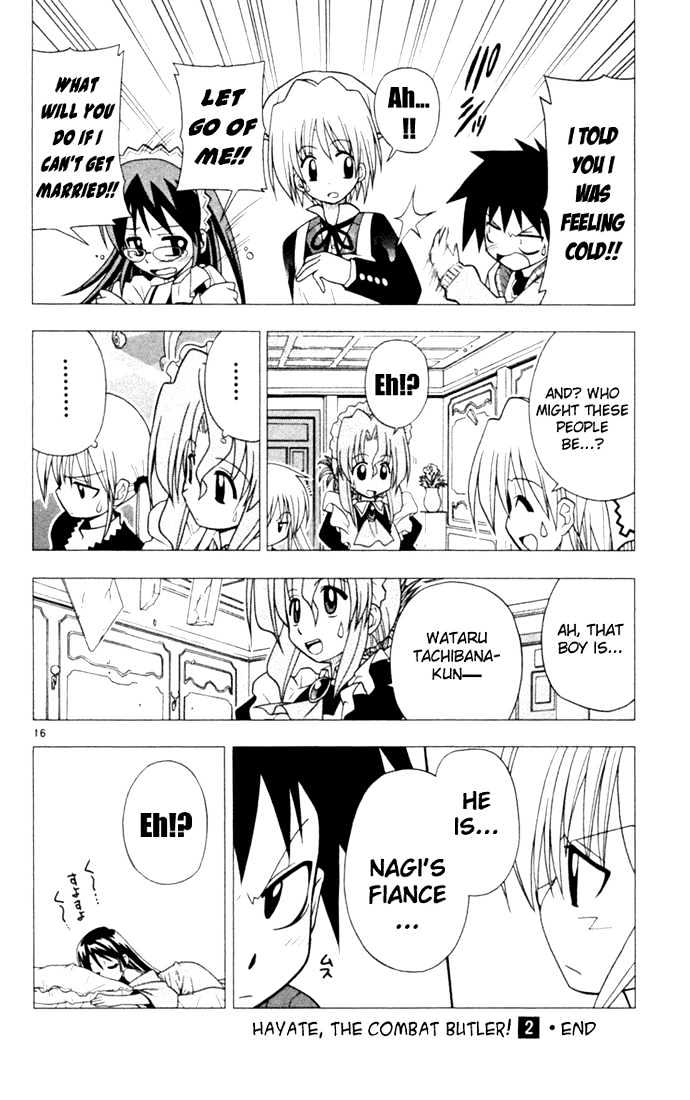 Hayate no Gotoku! Chapter 20 page 16 - Chapter 20 : When I Turned, I Remembered That Was the Beginning of Unhappiness