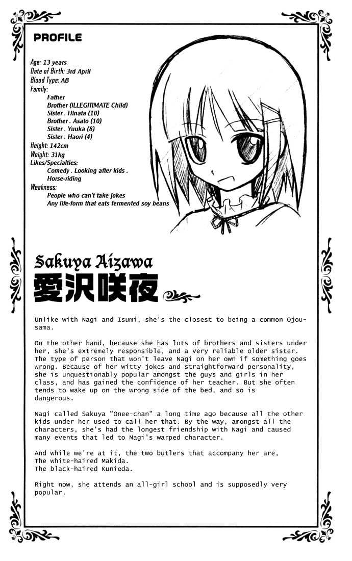 Hayate no Gotoku! Chapter 20 page 20 - Chapter 20 : When I Turned, I Remembered That Was the Beginning of Unhappiness