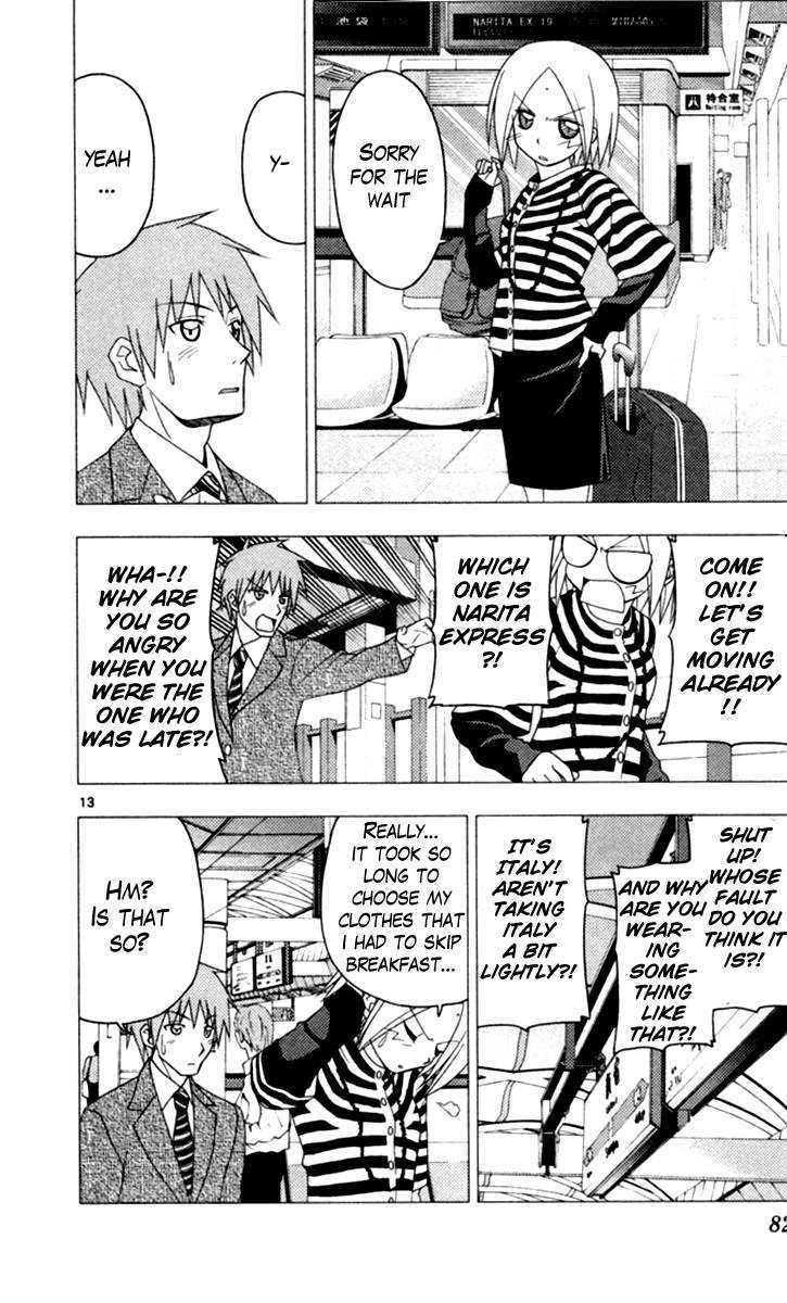 Hayate no Gotoku! Chapter 200 page 13 - Chapter 200 : Gravity Can Draw Souls in but People Can Fly from Narita