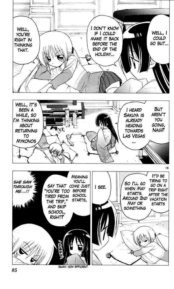Hayate no Gotoku! Chapter 200 page 16 - Chapter 200 : Gravity Can Draw Souls in but People Can Fly from Narita