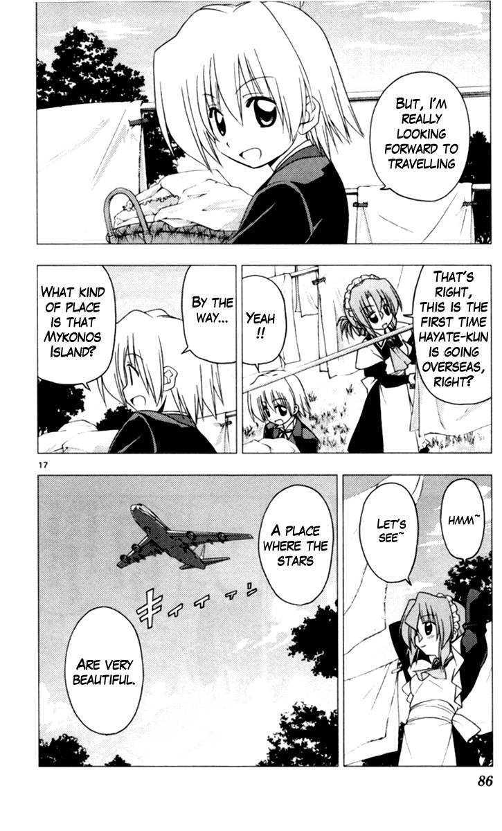 Hayate no Gotoku! Chapter 200 page 17 - Chapter 200 : Gravity Can Draw Souls in but People Can Fly from Narita