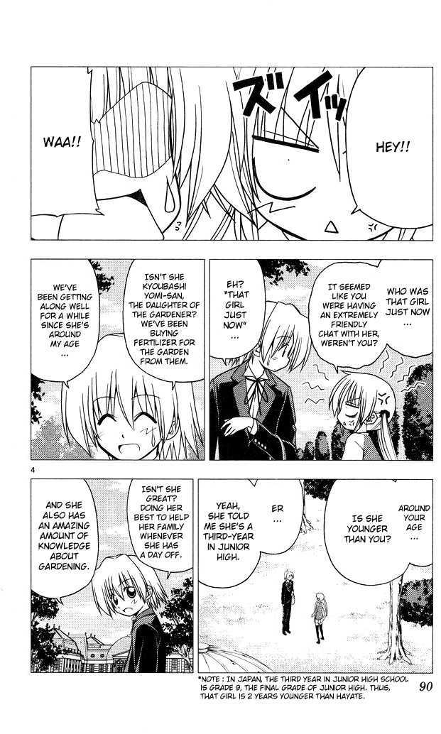 Hayate no Gotoku! Chapter 201 page 4 - Chapter 201 : No Matter What They Say, People Want to Be Loved More Than to Lov...