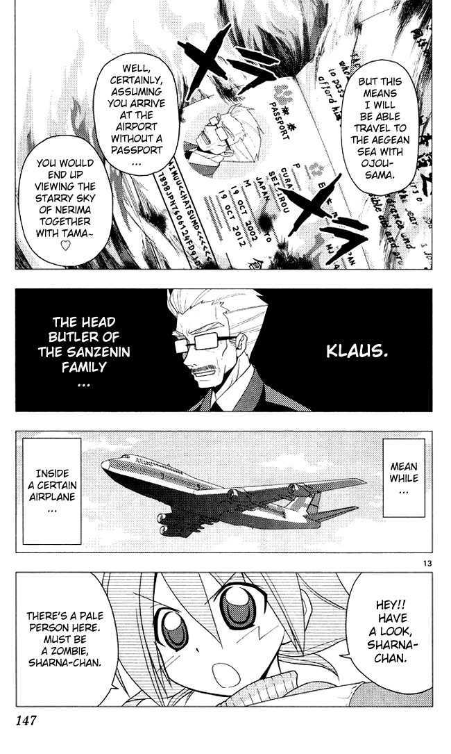 Hayate no Gotoku! Chapter 204 page 13 - Chapter 204 : "I Caught A Cold... My Throat Hurts..."