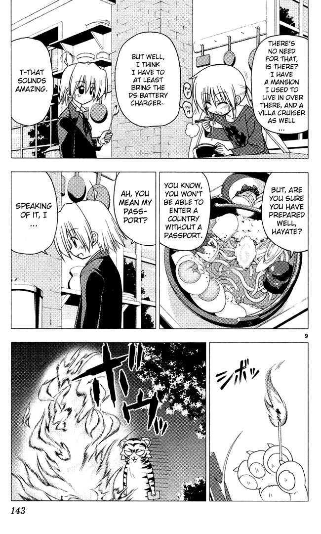 Hayate no Gotoku! Chapter 204 page 9 - Chapter 204 : "I Caught A Cold... My Throat Hurts..."
