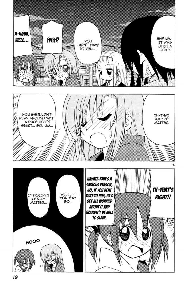 Hayate no Gotoku! Chapter 207 page 20 - Chapter 207 : ''There's no way to ensure victory on a spinning roulette. There is if you don't spin it, though''