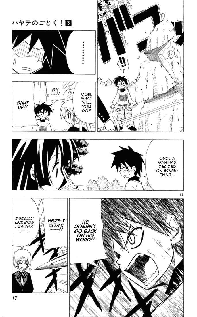 Hayate no Gotoku! Chapter 21 page 18 - Chapter 21 : A Battle for Men