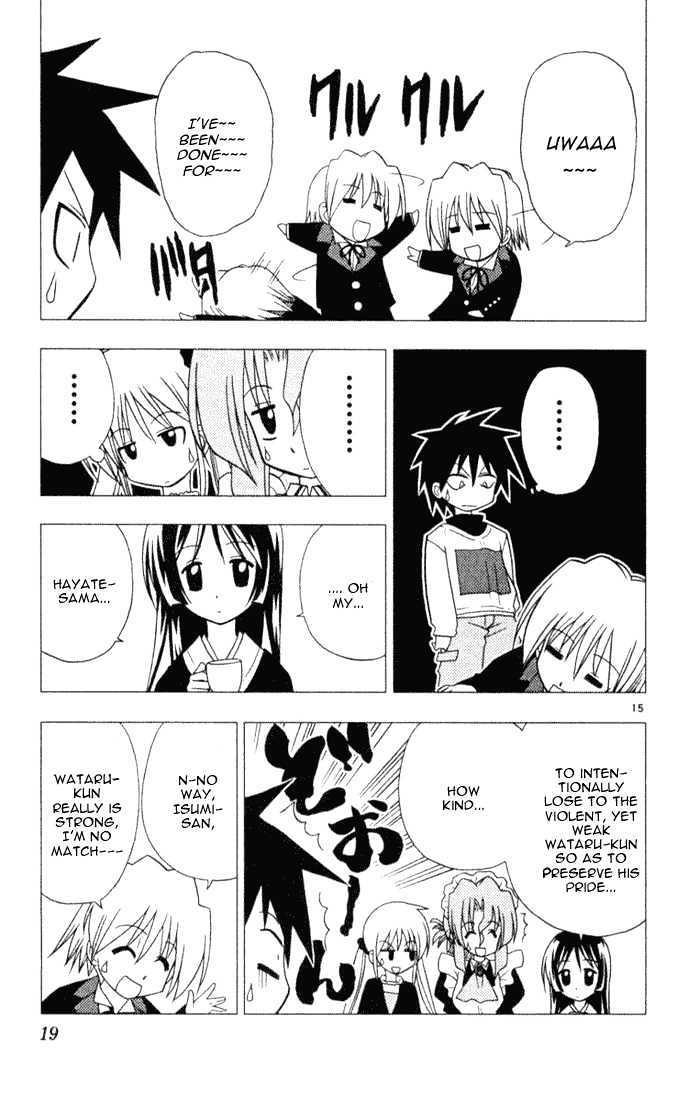 Hayate no Gotoku! Chapter 21 page 20 - Chapter 21 : A Battle for Men